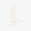 set of 12 taper candles. .75" dia.x12"H