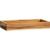 teak rectangular stacking box