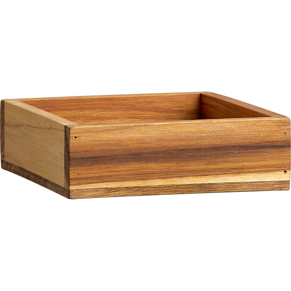 TeakStackingBox6x6F11