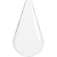 wall mounted teardrop vase