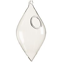 teardrop diamond hanging vase