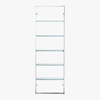 tesso 84" wall mounted bookcase