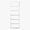 tesso 84" wall mounted bookcase