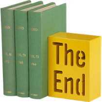 the end bookend