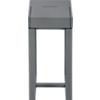 torino grey side table