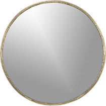 tork brass dripping mirror