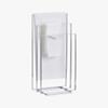 chrome towel rack