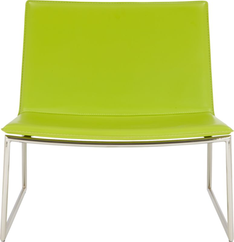triumph green lounge chair | CB2