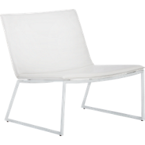 triumph ivory lounge chair