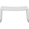 triumph ottoman in ivory.27.75"Wx16.5"Dx14.5"H