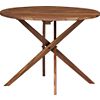 twist bistro table. 40"dia.x29.75"H