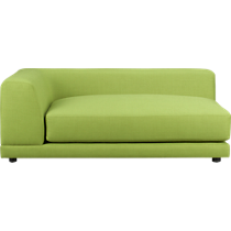 uno kiwi left arm sofa