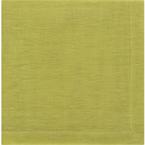uno chartreuse linen napkin