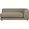 uno right arm sofa in caper. overall: 65"Wx48"Dx24"Hinterior seat: 54"Wx35"Dx17"H