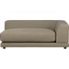 uno caper right arm sofa