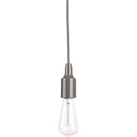 utility graphite grey pendant lamp