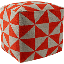vane knitted pouf