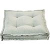 velvet mint floor pillow.