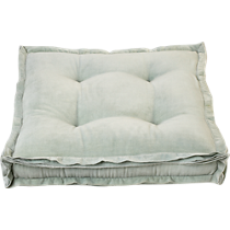 velvet mint 23" floor pillow