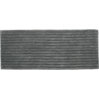 vertical stripe grey bath runner