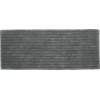 vertical stripe grey bath runner