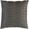 vinyl grey 16" pillow