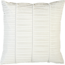 vinyl white 16" pillow