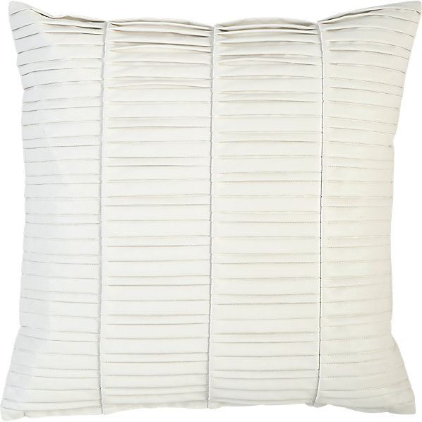 VinylPillowWhite16inS13
