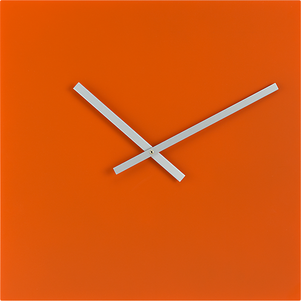 WallClockSqOrangeF12