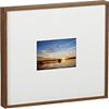 walnut box frame 5x7. 17.25"Wx2"Dx15.25"H"