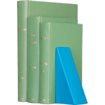 wedge silicone bookend