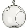 whirly hanging candleholder. 5.25"dia.x5.25"H