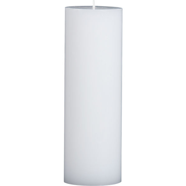 WhitePillarCandle3x9F7