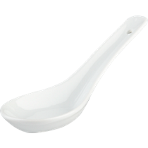 porcelain individual spoon