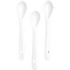 micro porcelain spoons set of three
