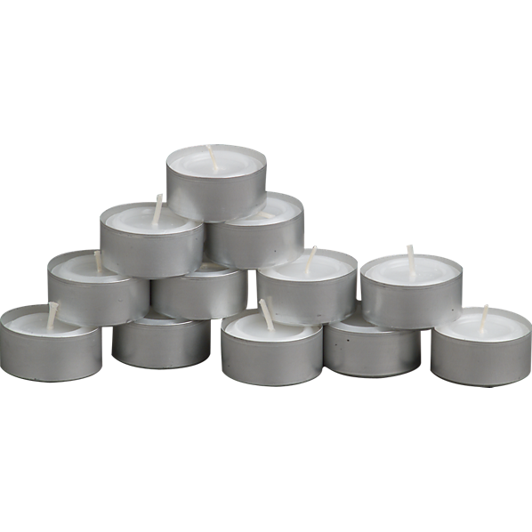 WhiteTeaLightsSet12