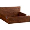 wood bike storage. 11.75"Wx12"Dx6.25"H