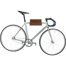 wood bike storage