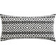 woven isle 23"x11" pillow with feather-down insert