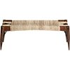 wrap bench. 45"Wx17"Dx15.75"H