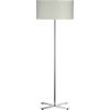 x chrome floor lamp. 20"Wx20"Dx58.75"H