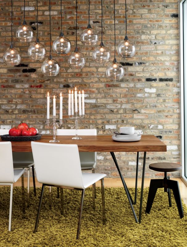 Seaside Interiors Shades of Gray and CB2 lighting!